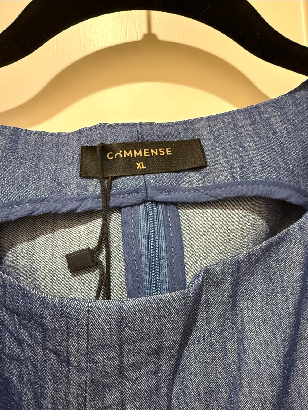 Commense Blue Two-Piece Wide-Leg Pantsuit Set - Picture 7 of 12